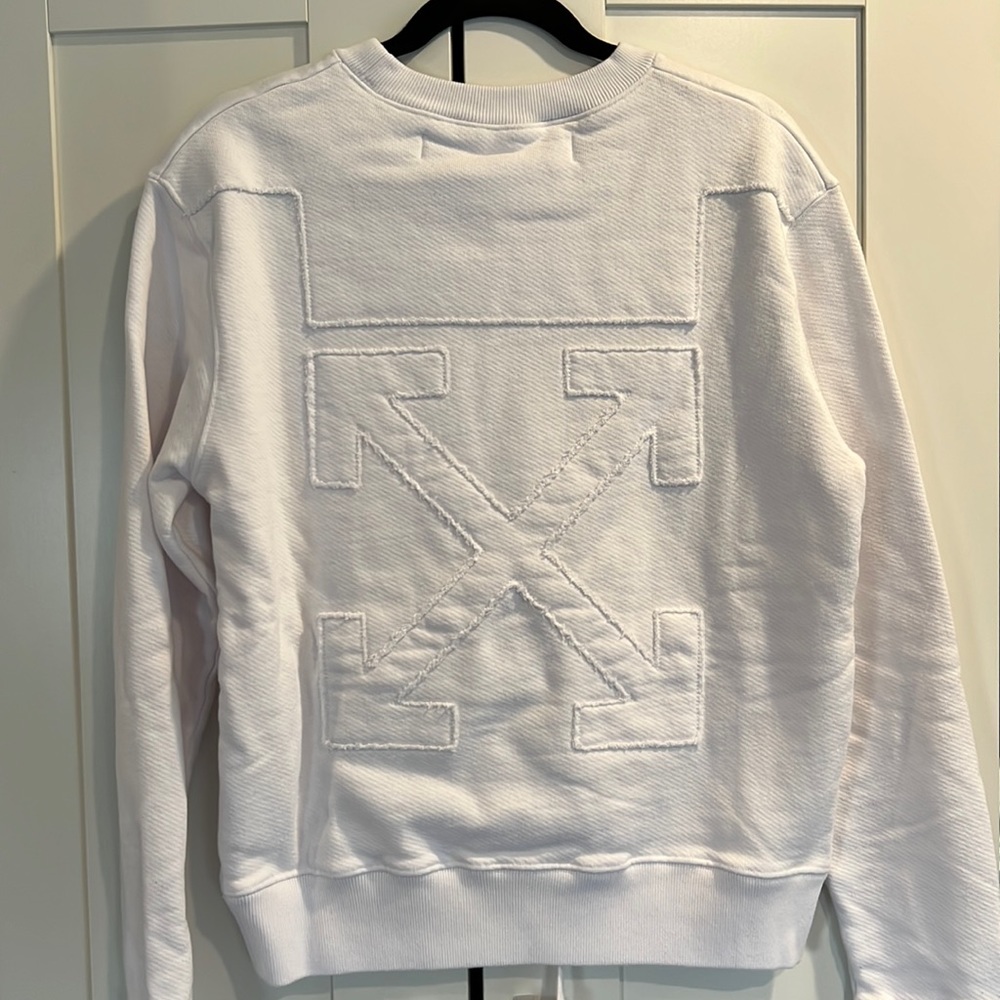 🆕Off-White Crew Neck Sweater Size S